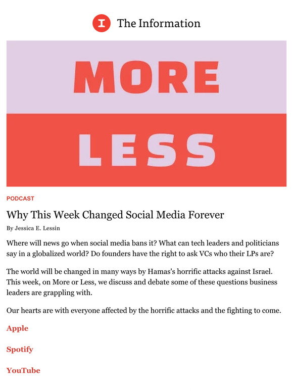 The Information Why This Week Changed Social Media Forever Milled