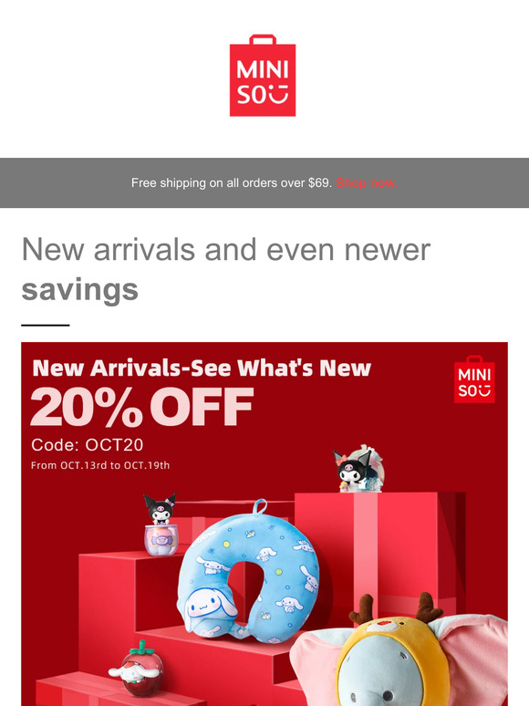 See What's New in Miniso💌