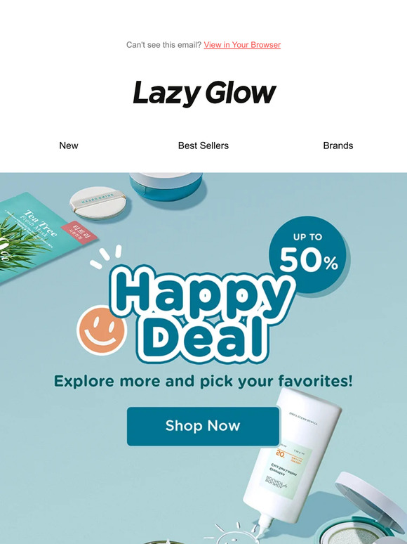 😘 Happy Deal - Up to 50% Savings 🎁