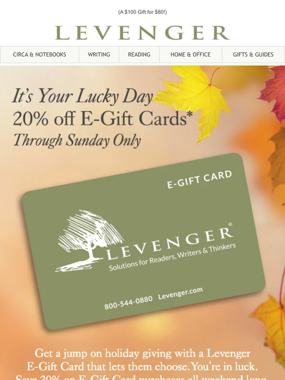 Levenger RFID Trifold ID Wallet