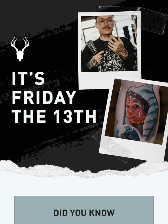Mad Rabbit: Friday the 13th tattoos – Learn about it 🎃 | Milled