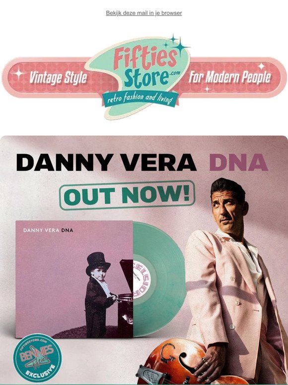 🎙️ Danny Vera - DNA Nu verkrijgbaar!