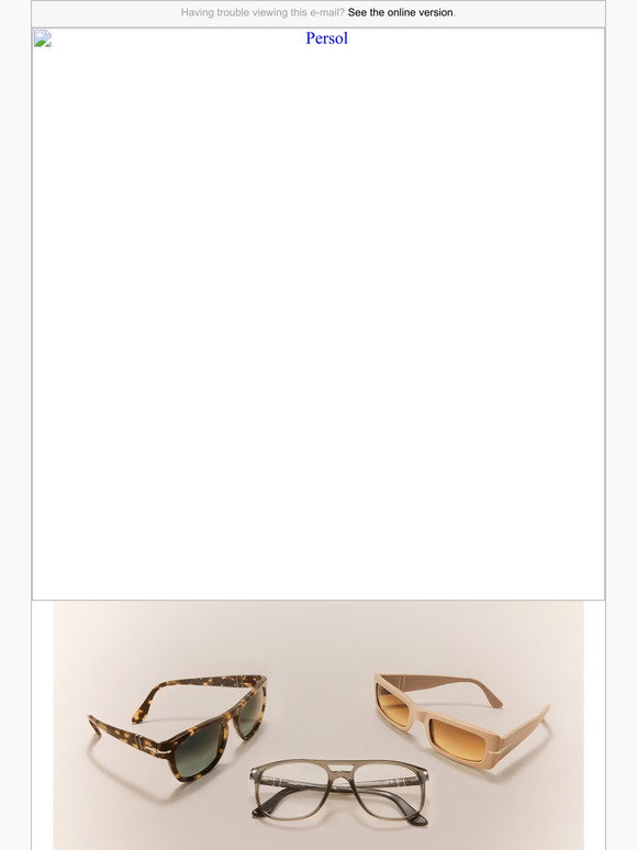 Persol: Find your icon in your iconic color | Milled