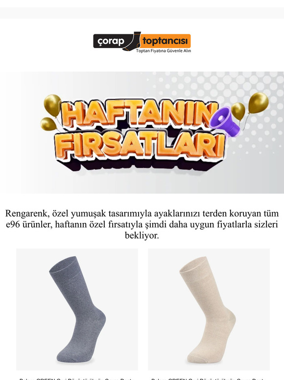 ⭐ Haftanın Fırsatı: İndirimler Harika, Fırsatı Kaçırma 🧦
