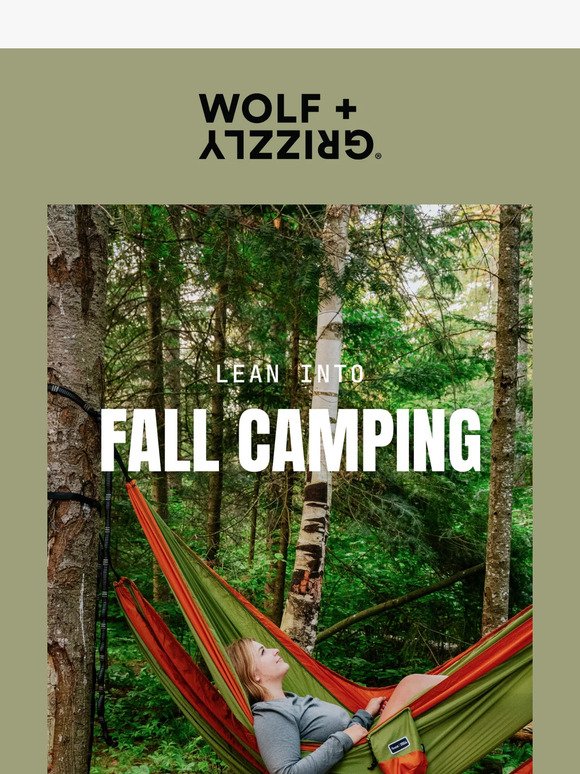 Fall Camping in Style