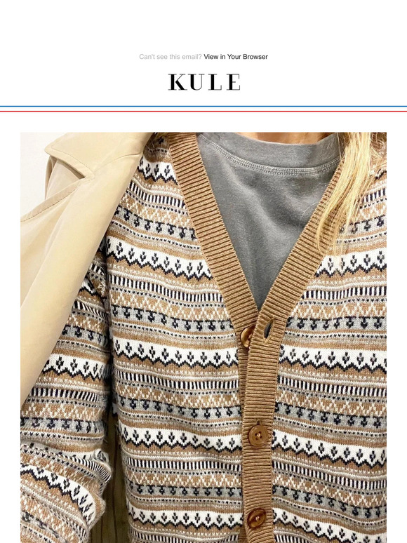 Nikki loves this sweater