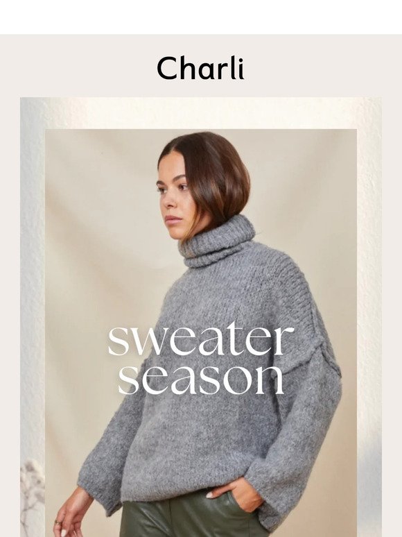 Sweater Season Starts Now | Discover weekend essential soft knits