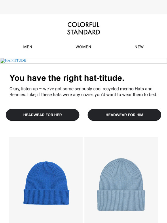 You have the right hat-titude.