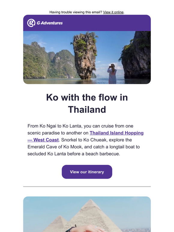 Thailand island hopping + Egypt tips for solo travellers