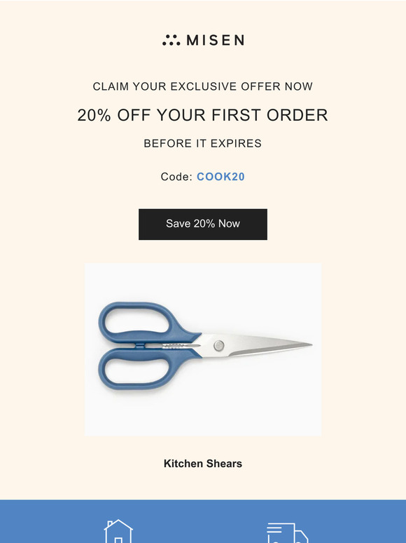 20% Off Your Purchase Ends Soon