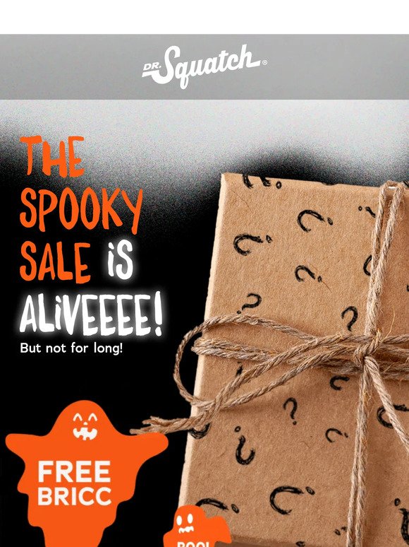 The Spooky Sale ends soon!