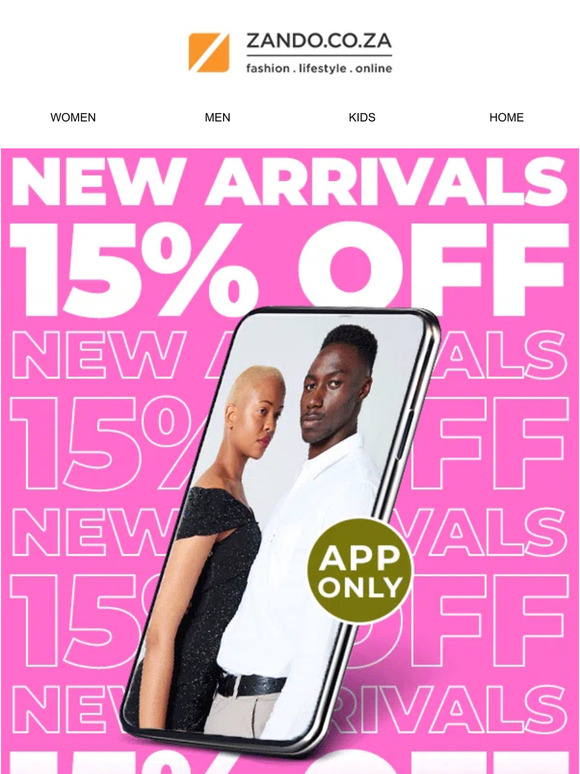 Shop the App this weekend with your exclusive 15% Off Code 👉
