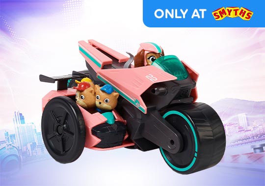 PAW Patrol The Mighty Movie Libertys Superhero Scooter and Junior Patrollers
