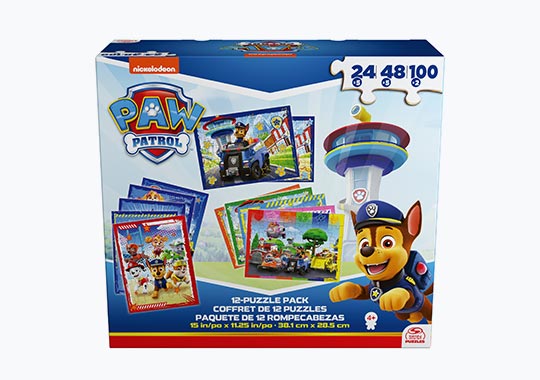 PAW Patrol: 12 in a Box Bumper Jigsaw Puzzle Pack