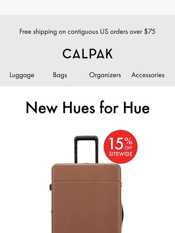 Calpak's Luka Duffel Is Back In Stock And 20% Off Right Now