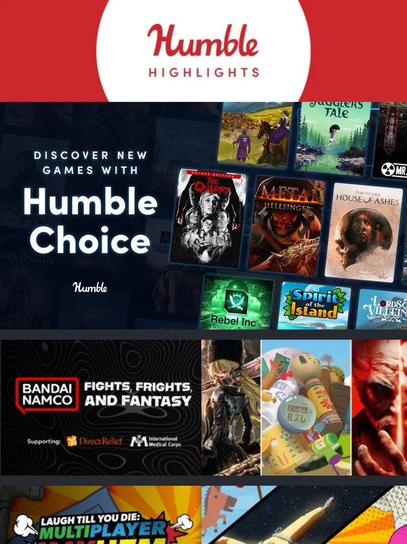 Humble Choice Bundle November 2023 - Get WWE 2K23, Unpacking and more for  just £9, Gaming, Entertainment