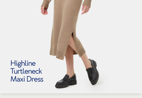 Highline Turtleneck Maxi Dress
