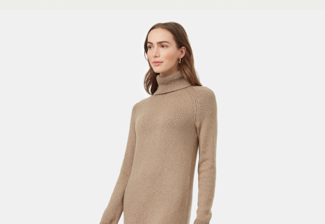 Highline Turtleneck Maxi Dress