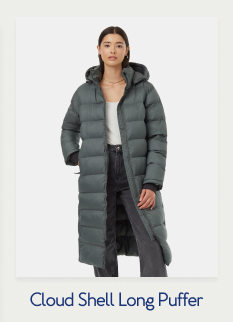 Cloud Shell Long Puffer