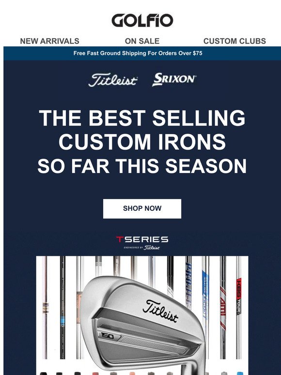 Check Out The Best Selling Custom Irons