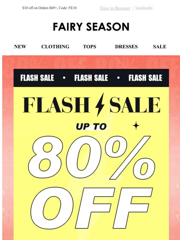 ⚡ Flash Sale⚡ Don't Miss Out！