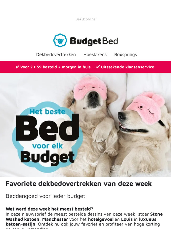 BudgetBed.nl ️ Top 5 van de week ️ Milled