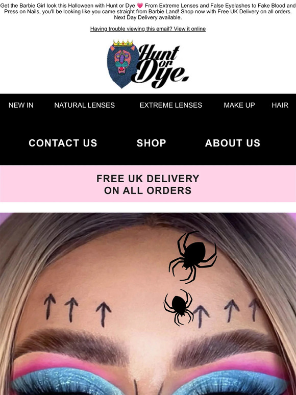 Get the Barbie Girl look with Hunt or Dye 💗🌸👙👛