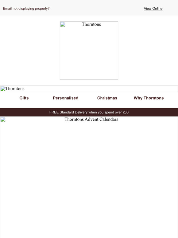 Thorntons Advent calendars have arrived! 🎅 Milled