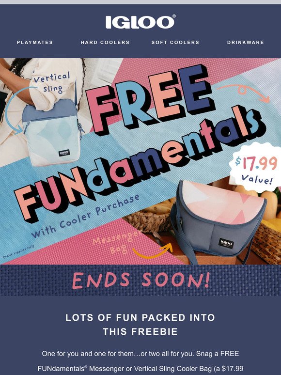 The FREE FUN is almost done: Gift w/purchase ends soon!