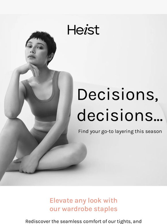 Heist Studios: the tights and shapewear you need for party season and  beyond