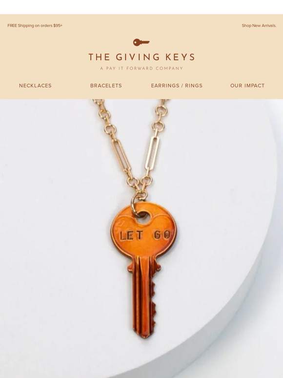 Classic Ball Chain Key Necklace