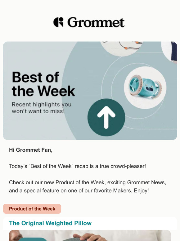 The Grommet 🎯 10 popular products & our NEW Product of the Week winner