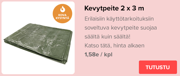 Kevytpeite 2 x 3 m