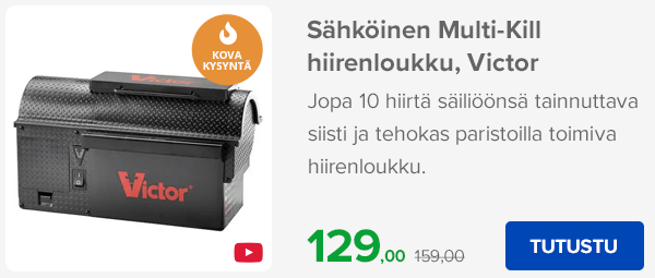 Sähköinen Multi-Kill hiirenloukku, Victor