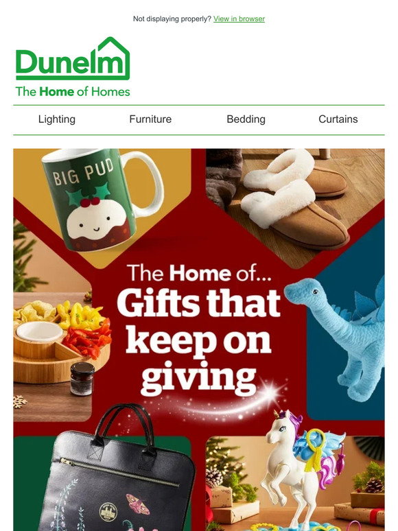 Dunelm A Dunelm gift is not just for Christmas🎁 Milled