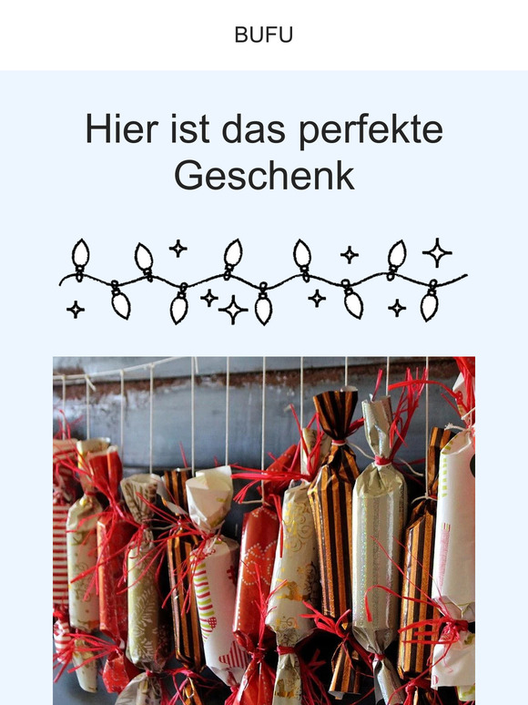 BUFUS CBD ADVENTSKALENDER IST DA