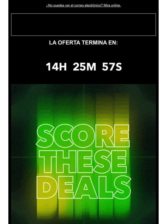 ÚLTIMA LLAMADA | Los descuentos de hasta el 50 % están a punto de acabar