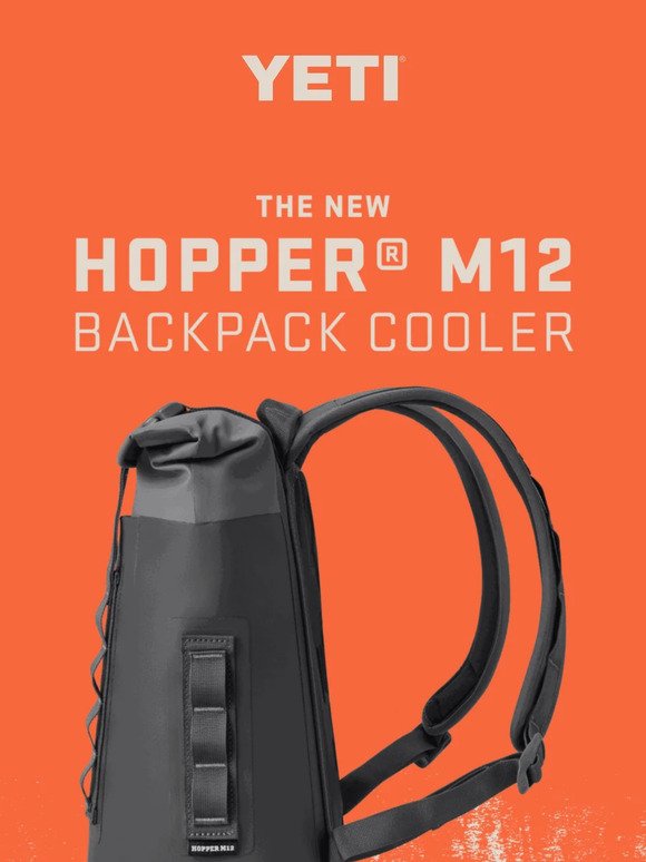Black Hopper M12 Backpack Cooler