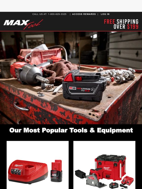 Our Most Popular Tools & Equipment 👀