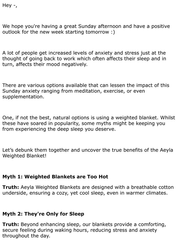 Mela 💤 Debunked 5 Weighted Blanket Myths Standing Between You and