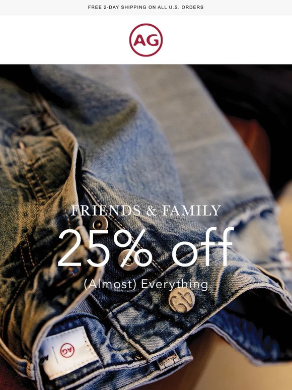 What to snap up with 25% off
