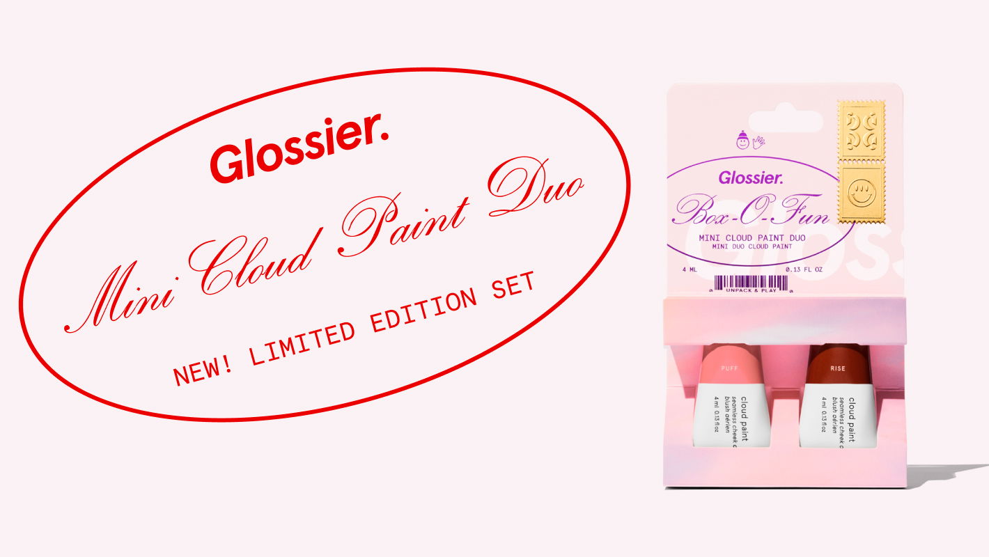 Glossier Mini Cloud Paint Gel Cream Blush Duo (2 x 4 mL Cloud