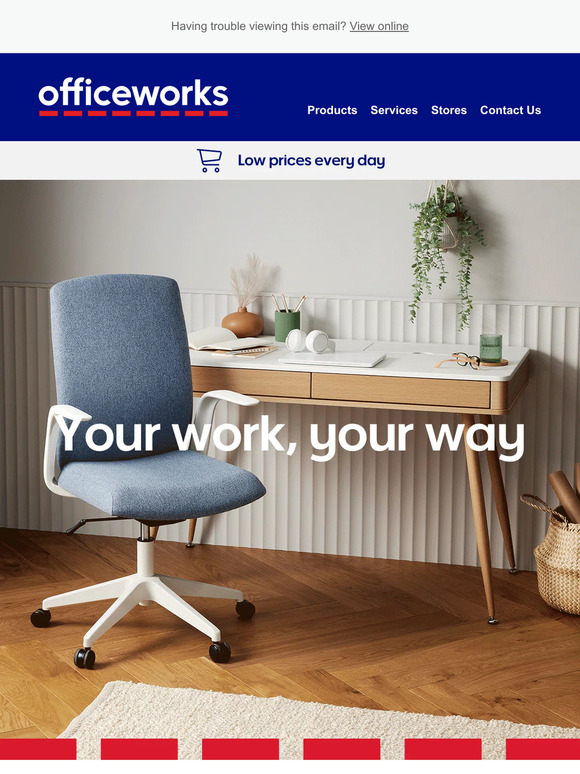 Officeworks Working from home? You'll want to see this 👀 Milled
