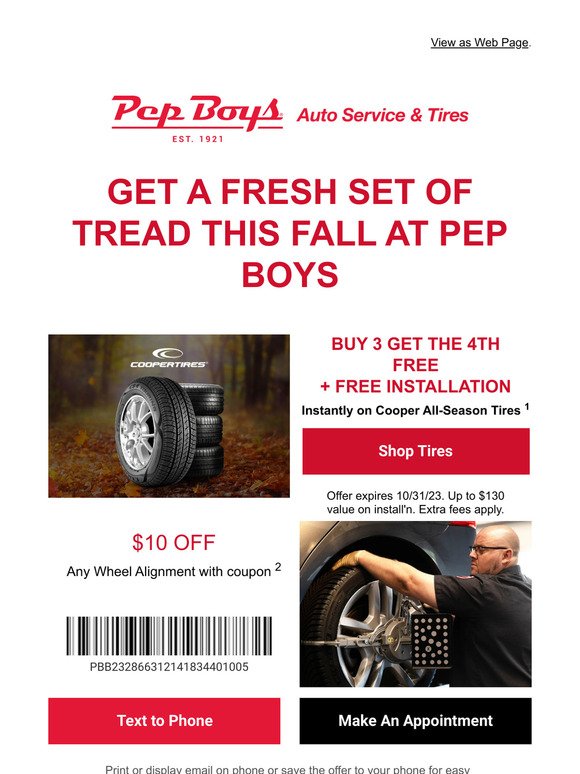 🚨Get your 4th tire FREE + FREE INSTALLATION