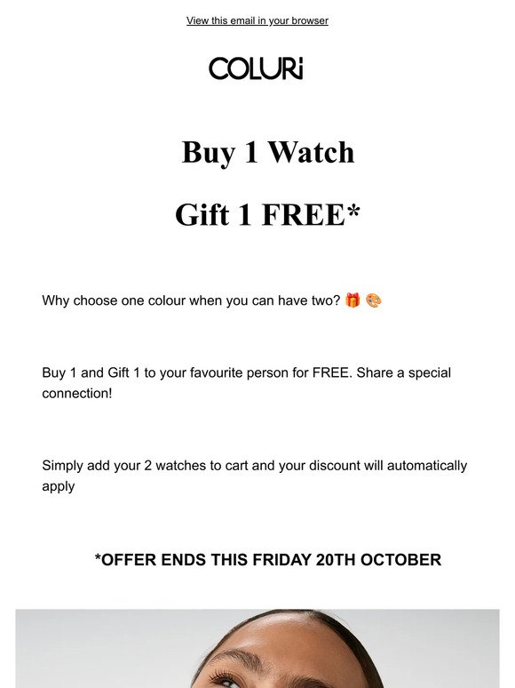 🎁 Buy 1 Watch Gift 1 FREE