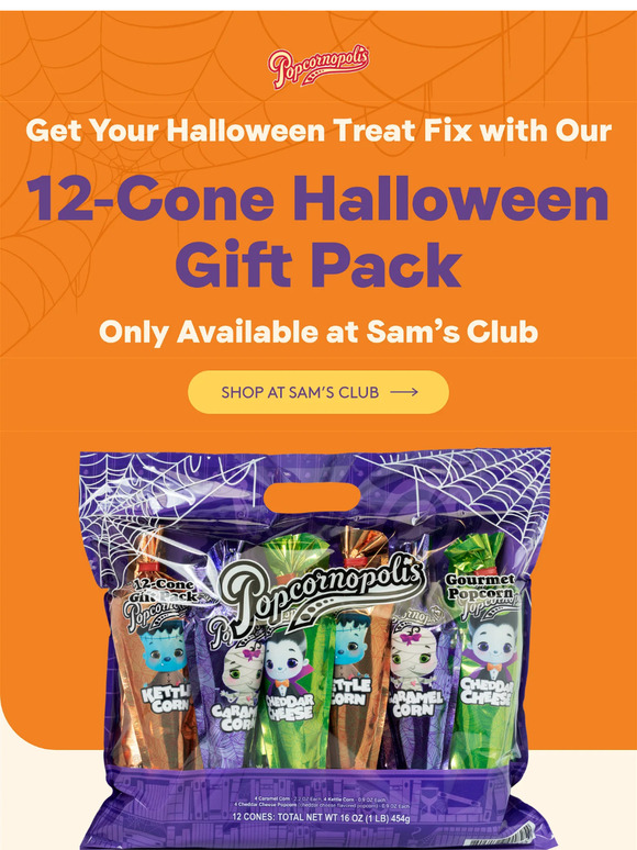Popcornopolis Fangtastic flavors now at Sam’s Club 🧛 Milled
