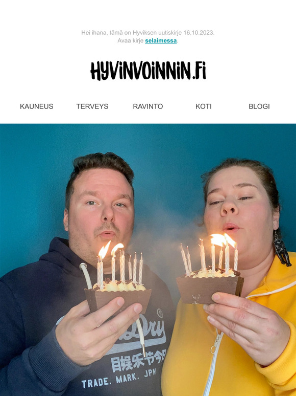 Iso kiitos sinulle! 🍰