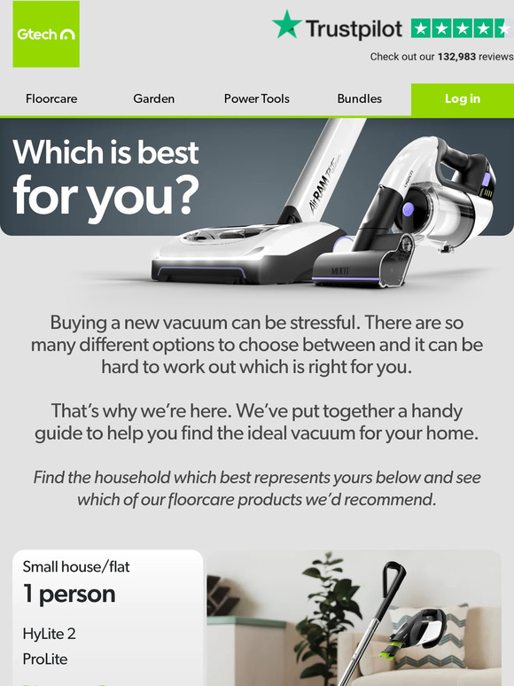 Gtech Online Confused about which vacuum is best for you? Milled