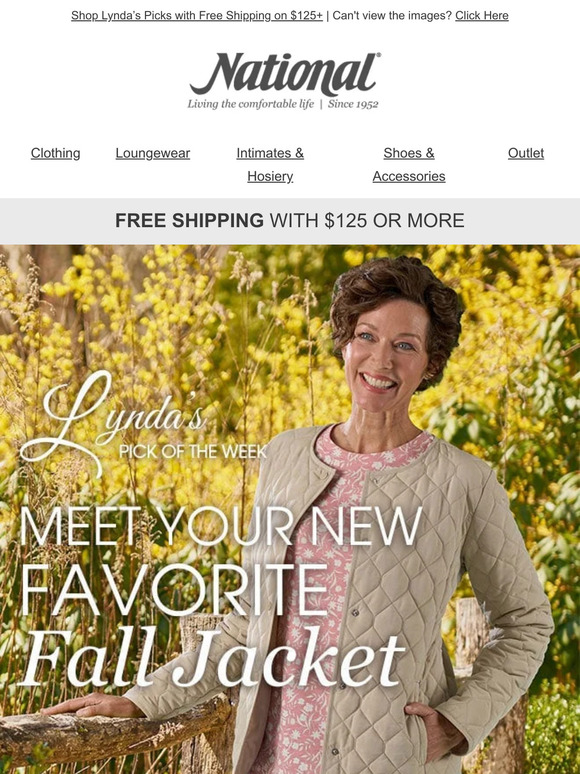 ShopNational Style Spotlight Krista Quilted Jacket and Carol Striped