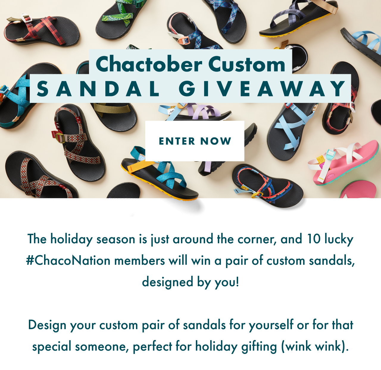 Chaco GIVEAWAY Milled